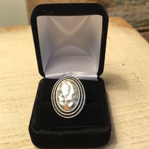 Sterling silver accent ring